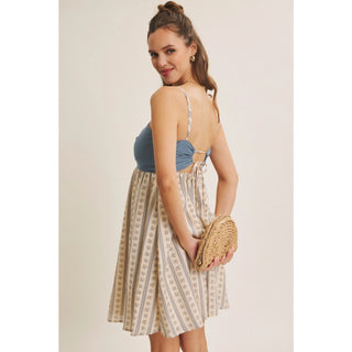 Scarlett Tencel Floral Mix Mini Dress