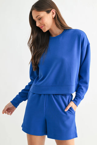 Sydnee Luxe Washed Ribbed Lounge Set