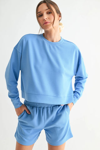 Sydnee Luxe Washed Ribbed Lounge Set