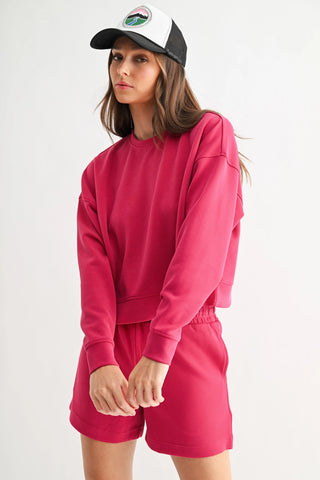 Sydnee Luxe Washed Ribbed Lounge Set