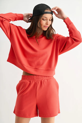 Sydnee Luxe Washed Ribbed Lounge Set