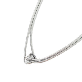 Talia Tied Knot Necklace - Waterproof