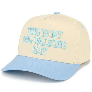 This Is My Dog Walking Two Tone Trucker Hat