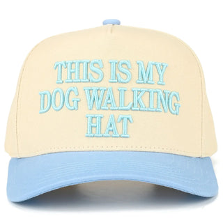 This Is My Dog Walking Two Tone Trucker Hat