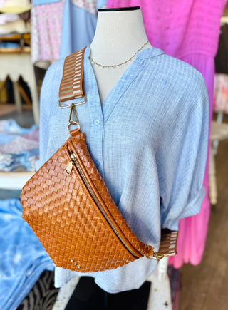 Westlyn Woven Bum Bag Crossbody